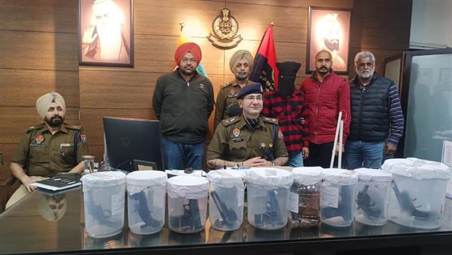Gangster Jaggu Bhagwanpuria’s aide arrested; 9 pistols seized