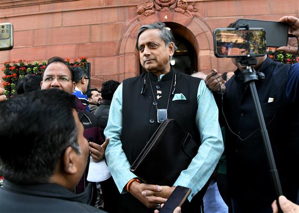 Govt doesn’t want discussion on issues it feels would embarrass it, claims Tharoor