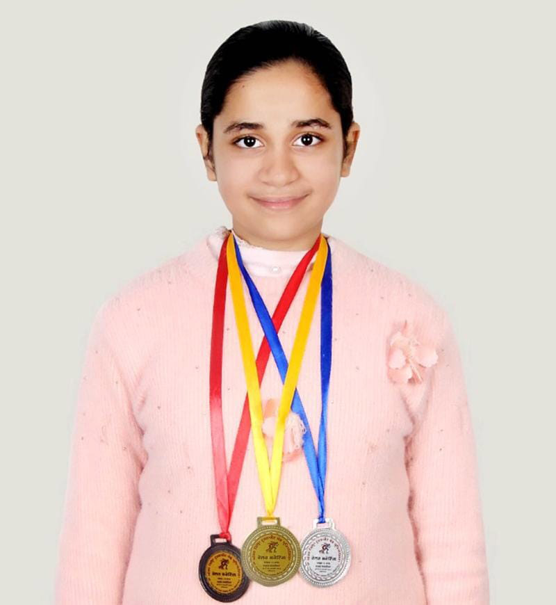 Jalandhar girl bags gold in skating