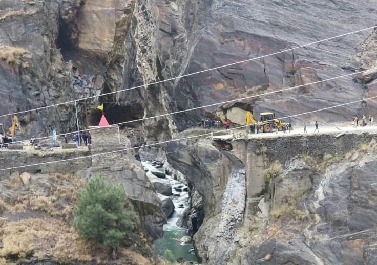 Bharmour area cut off after bridge collapse