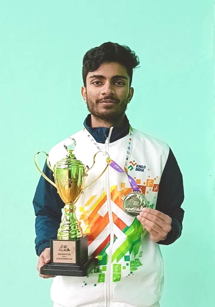 City shuttler bags silver in Khelo India Games