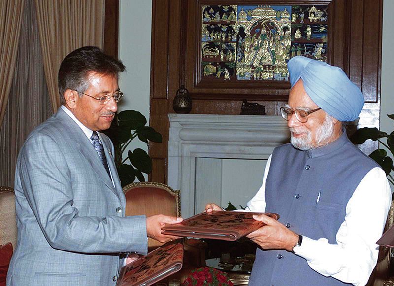 Musharraf’s seesaw relationship with India