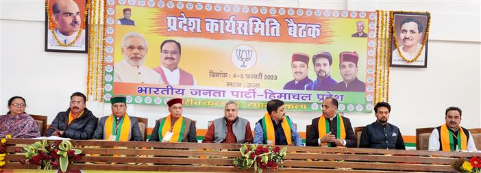 Three-day BJP conclave ends in Una, 2 resolutions adopted
