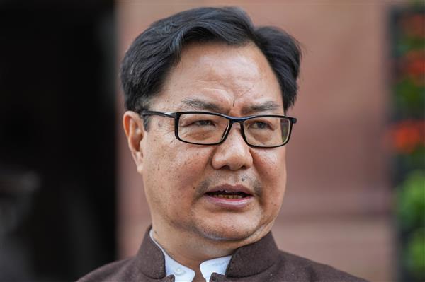 Not judges but system at fault, taking steps to improve it: Kiren Rijiju on pendency of cases