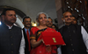 Nirmala Sitharaman dons traditional temple border red saree to present Budget 2023