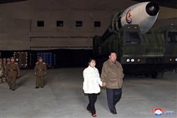 Kim Jong-un visits barracks with daughter to mark army founding anniversary