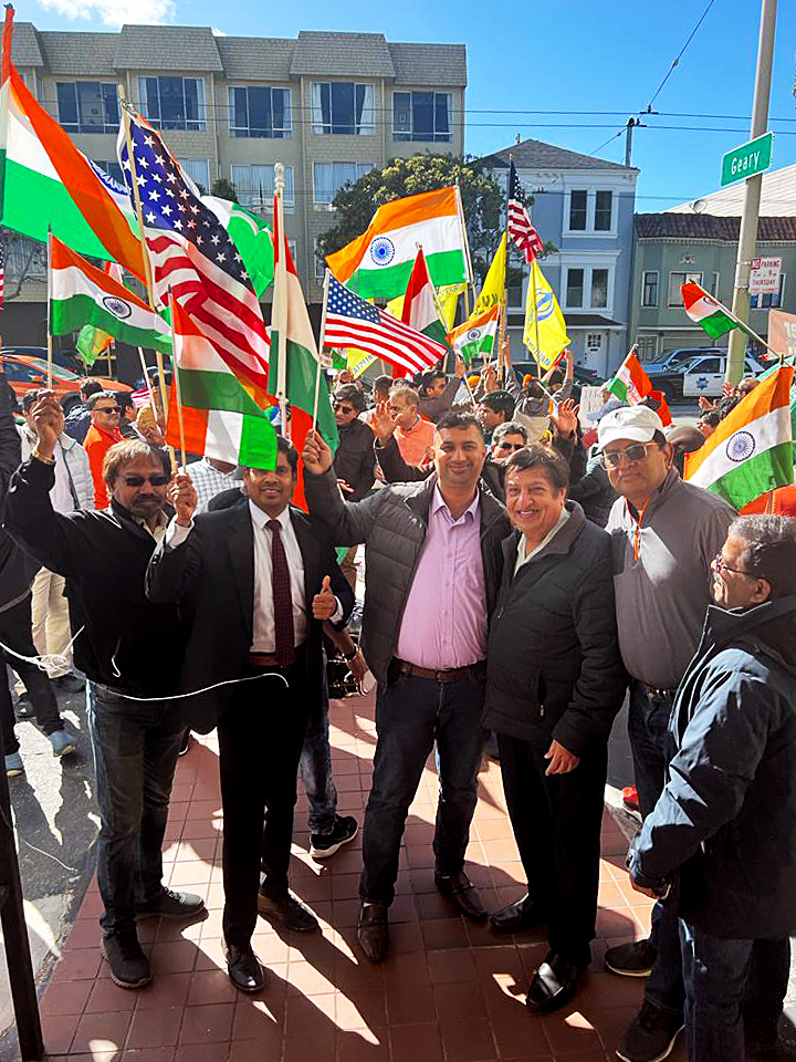 Indian-Americans hold rally in San Francisco