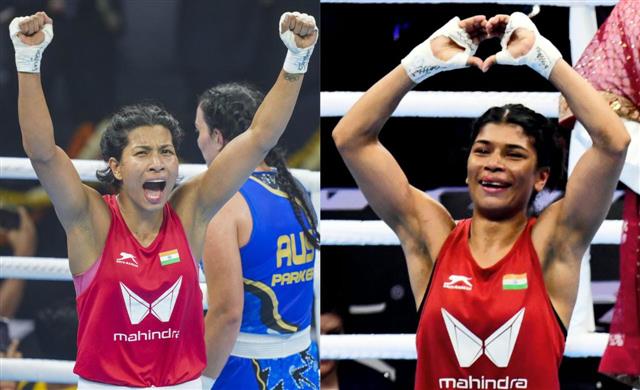 Super Sunday: Nikhat continues domination with second title, Lovlina wins maiden World Championships gold