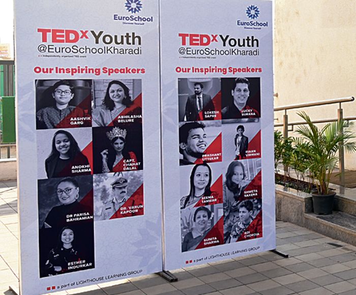 TEDxYouth organised at EuroSchool, Kharadi