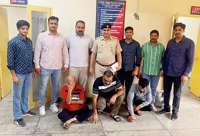 Faridabad cyber gang behind 690 cases of property fraud busted