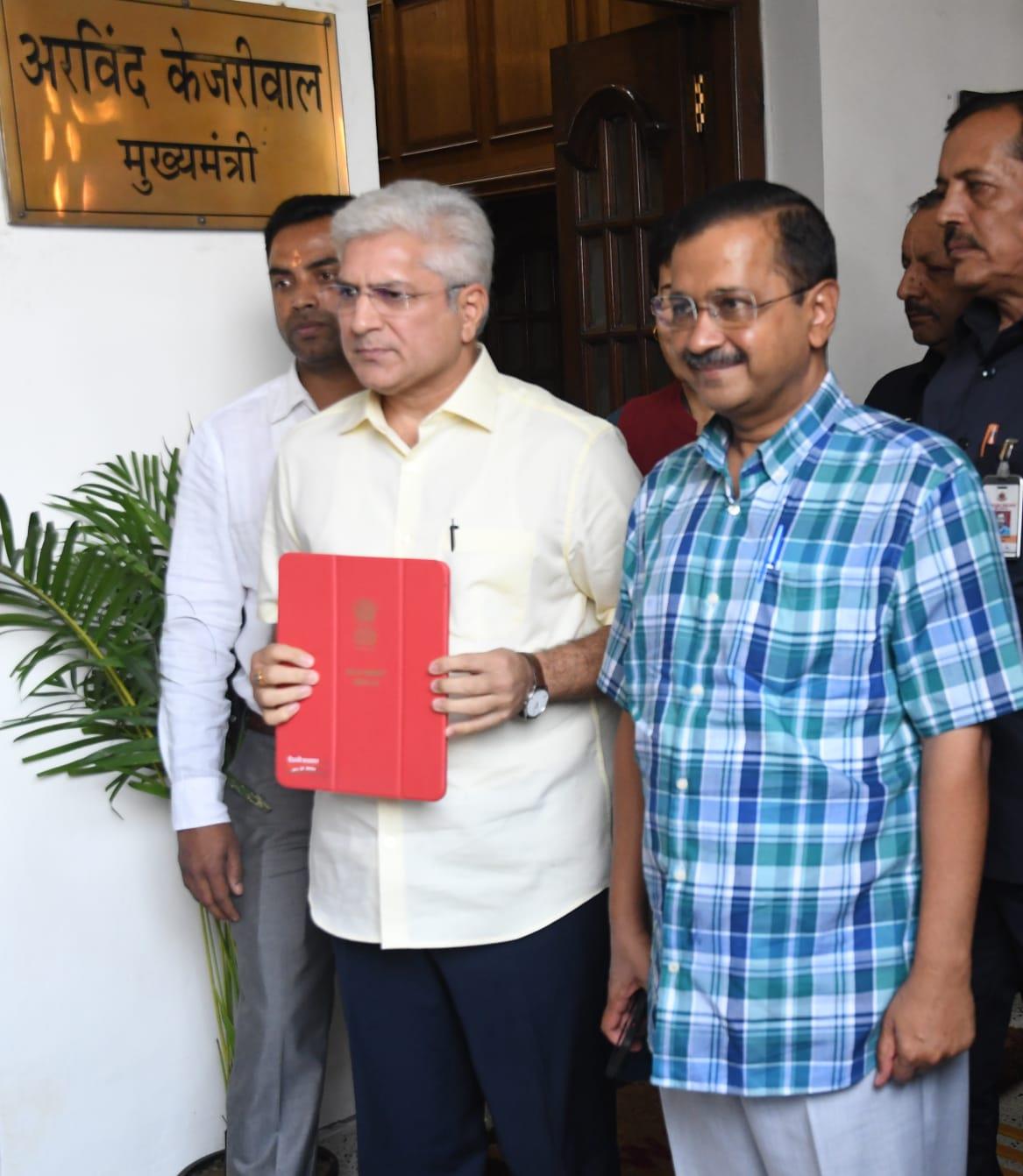 Finance Minister Kailash Gahlot presents Rs 78,800-cr budget in Delhi Assembly