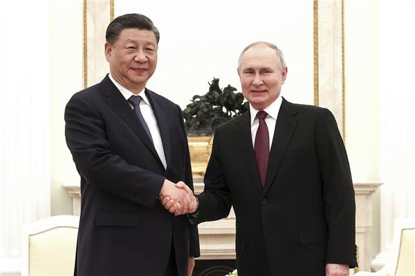Xi, Putin hold talks in Moscow as China pushes peace plan to end Ukraine war