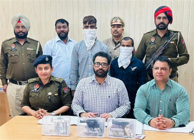 Puneet Bains gang member held with 2 illegal weapons