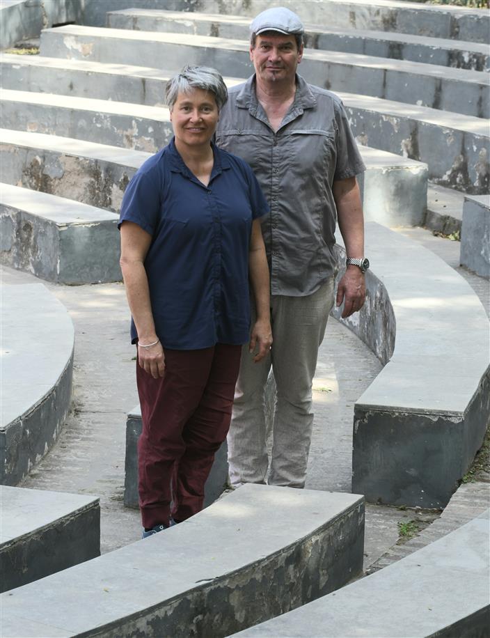 Karin Bucher and Thomas Karrer, Swiss filmmakers who have come up with a documentary on Chandigarh, believe it’s a city that makes you think