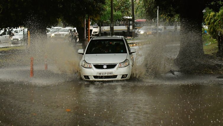 Highest 24-hour March rainfall in three years in Chandigarh