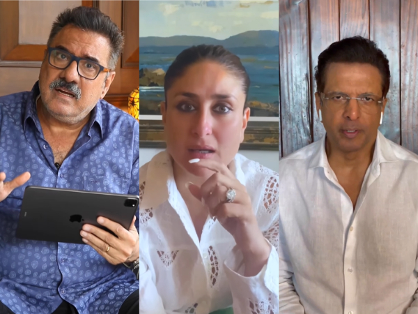 Kareena Kapoor, Boman Irani, Jaaved Jafferi can't believe that Aamir Khan, Sharman Joshi and R Madhavan have announced '3 Idiots' sequel without then
