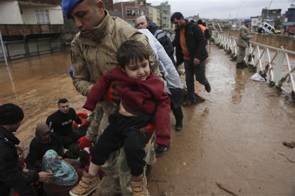 Floods in Turkey’s earthquake-hit provinces kill 13