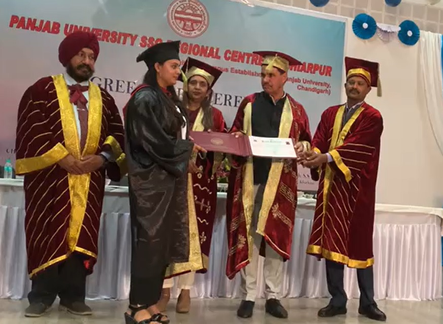 134 students get degrees at regional centre of PU
