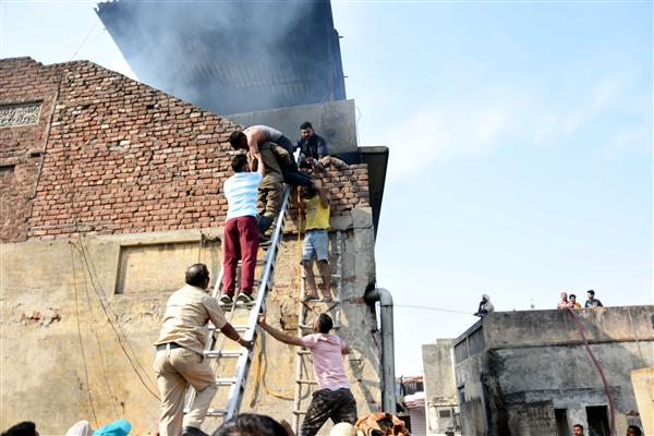 Three workers killed in fire at Ludhiana factory, 2 injured