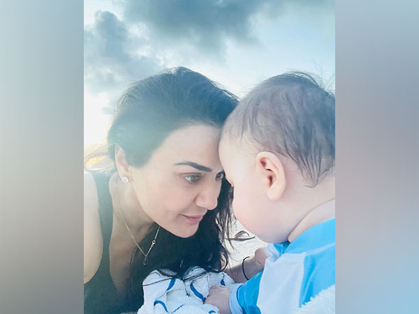 Preity Zinta is proud mama as her son mops floor to help her, shares little one's 'Swachh Bharat moves'