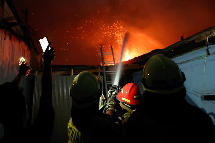 Massive fire at Indonesia's Pertamina fuel storage station kills 16, injures 50
