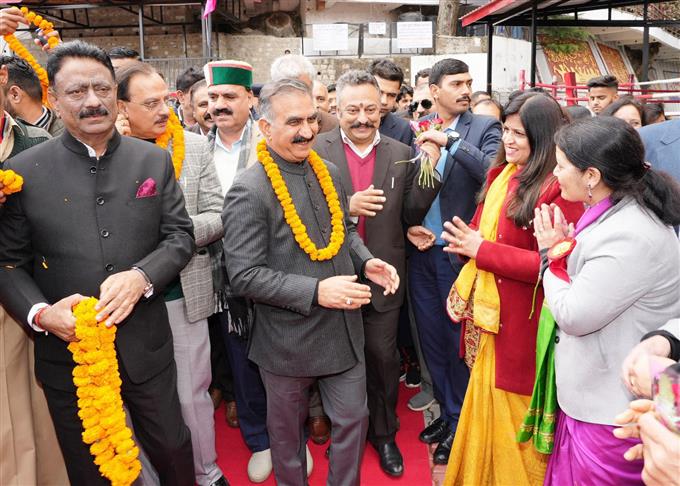 Himachal CM Sukhu visits alma mater, gives Rs 5 crore for upgrading infra