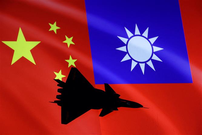 Taiwan says 25 Chinese planes, 3 ships sent toward island