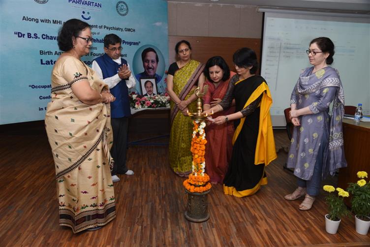 Dr BS Chavan Memorial Rehabilitation Program held at GHCH-32, Chandigarh
