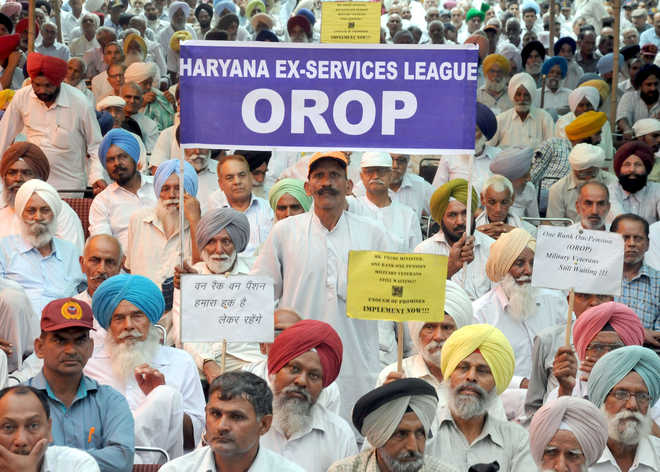 Clear OROP arrears by February next year: Supreme Court to govt