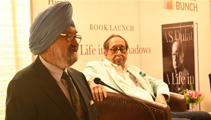 Book by ex-RAW chief  Amarjit Singh Dulat released