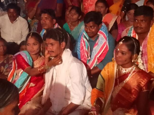 Watch: Telangana man gets hitched with his 2 live-in partners in single ceremony, video goes viral