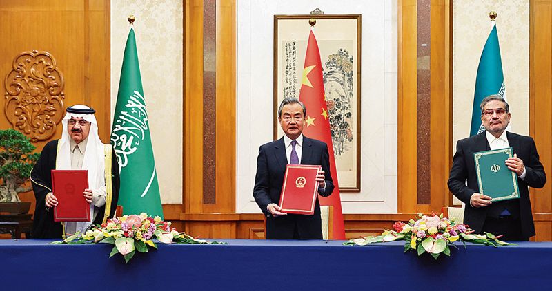Iran-Saudi deal casts China as desirable counsel