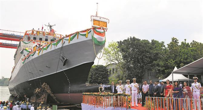 Anti-submarine warship launched