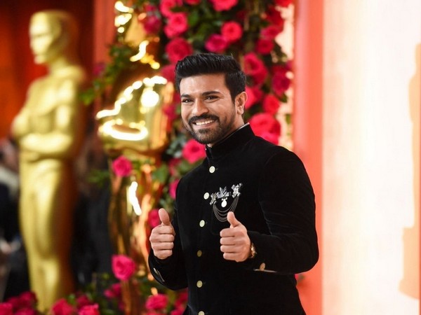 Oscars 2023: Ram Charan showered with flower petals on his arrival in Hyderabad