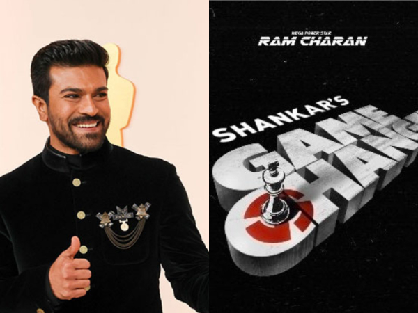 Ram Charan 'couldn't have asked for better birthday gift' unveils first-look poster of next 'Game Changer'
