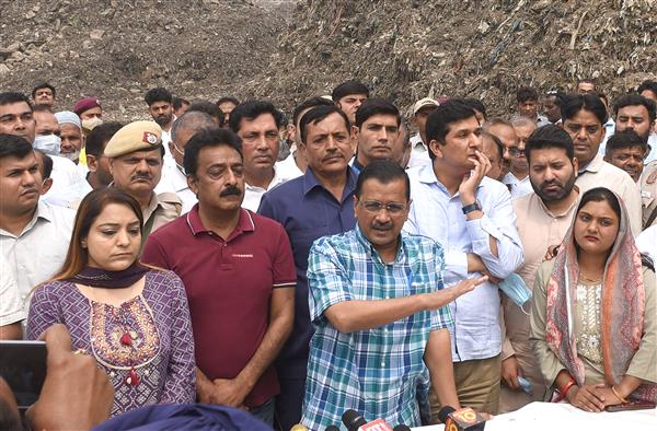 Bhalswa landfill site to be cleared by March ’24: Kejriwal