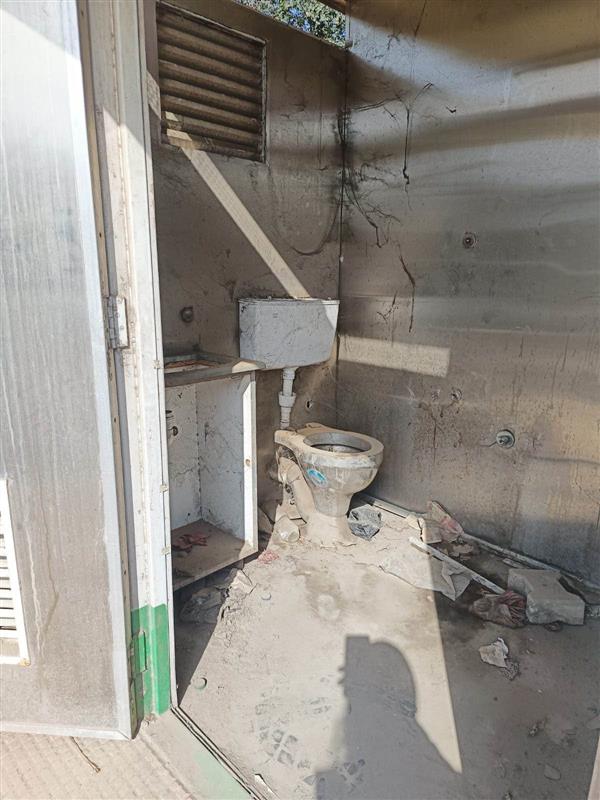 Public toilet built under Smart City Mission in pathetic state