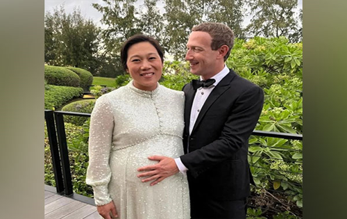 Mark Zuckerberg, wife Priscilla Chan blessed with their third daughter
