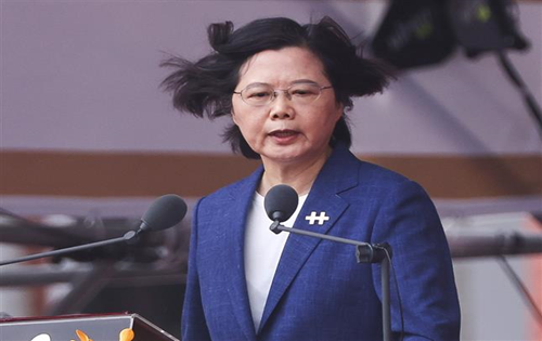 Taiwan President Tsai defiant after China threatens retaliation for US trip