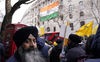 Security heightened around Indian mission in London as British Sikh groups protest