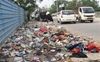 Heaps of garbage dot Kharar as MC employees strike work