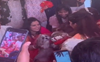Viral video: Family holds grand wedding function of their dog, attendees groove to dhol beats