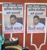 Poster war: Kejriwal targets Modi