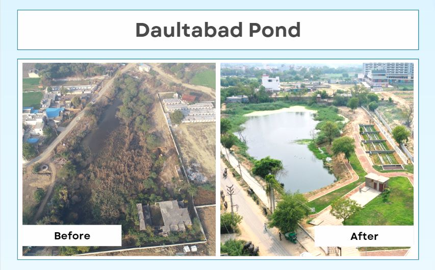 Revival of Gurugram ponds raises water table