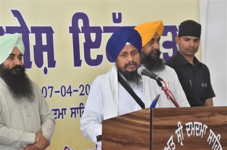 No 'Sarbat Khalsa' on Baisakhi, clarifies Akal Takht Jathedar; slams media for running ‘fake news to target Sikhs’