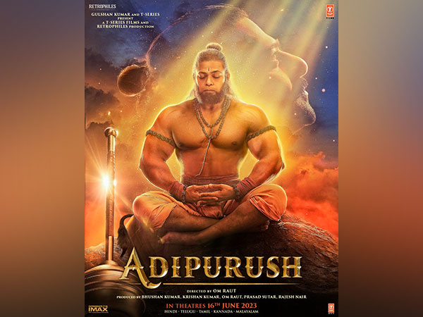 On Hanuman Janmotsav, 'Adipurush' makers unveil new poster featuring Devdatta Nage as Lord Hanuman