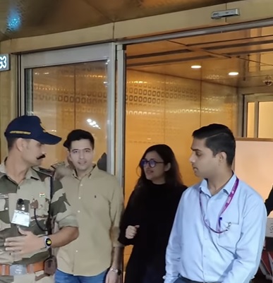 Watch: Raghav Chadha accompanies Parineeti Chopra at Mumbai airport amid wedding rumours