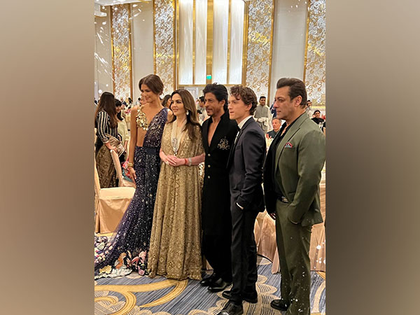 Shah Rukh Khan, Salman Khan's picture with Tom Holland goes viral, fans say 'Jab Tiger, Pathaan met Spider-Man'