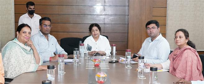 Central schemes: Chandigarh MP Kirron Kher chairs first meeting of advisory, monitoring panel