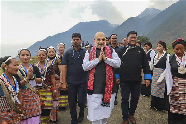 Amit Shah in Arunachal: No one dare cast evil eye on our land
